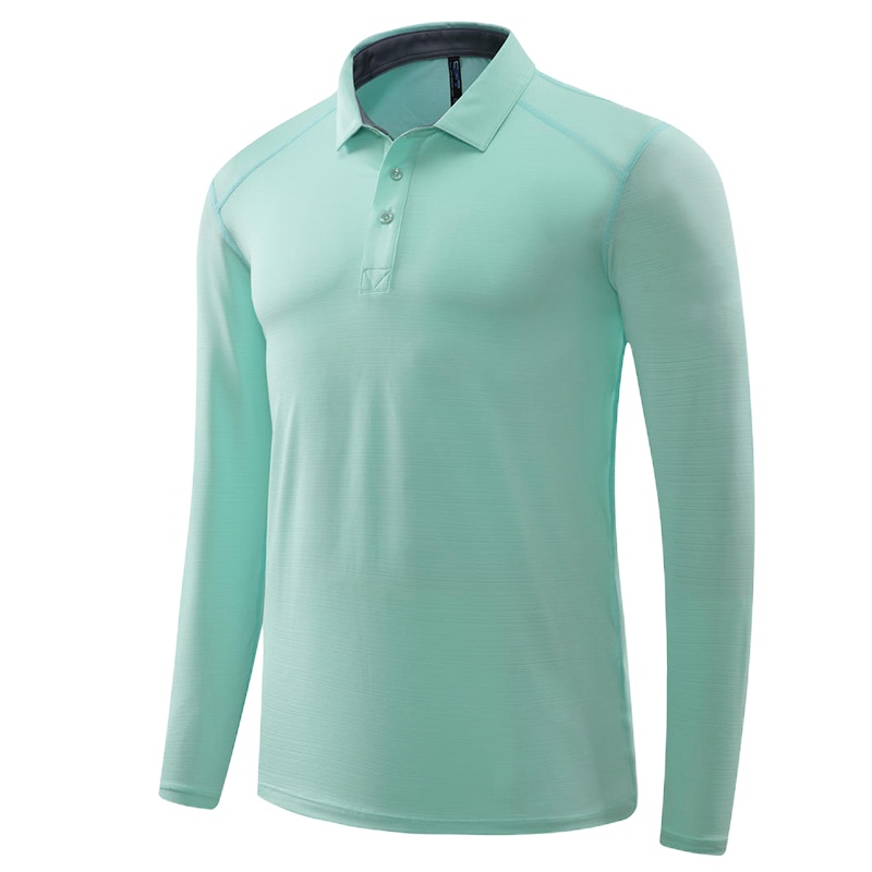 翻领长袖Polo衫93091