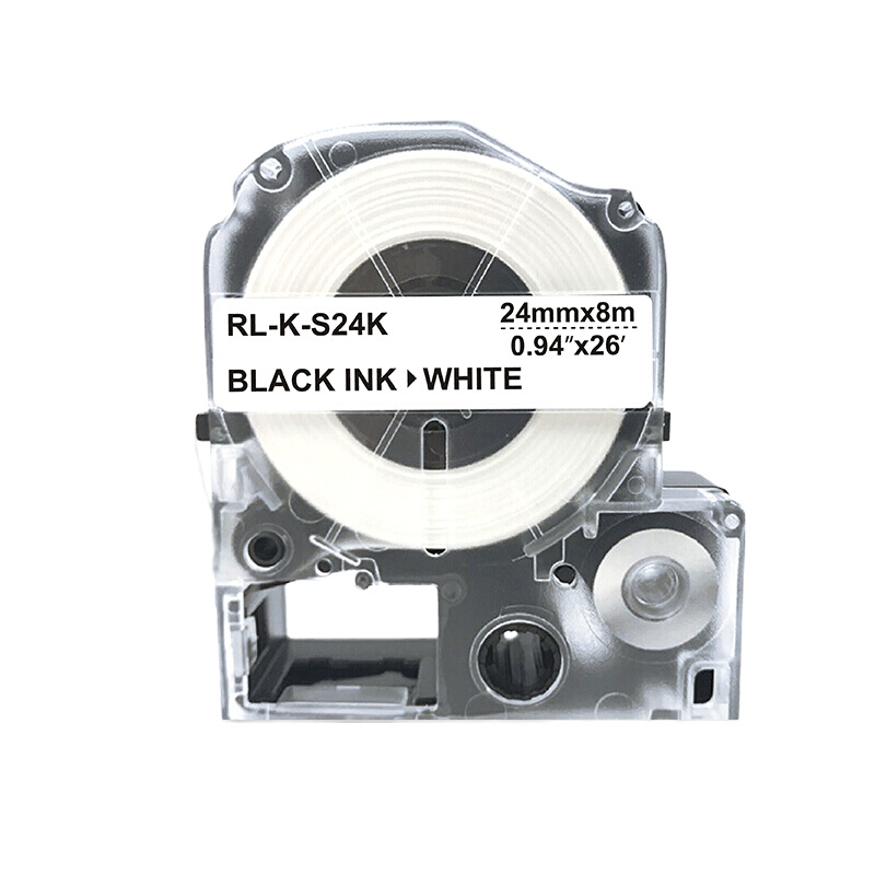 扬帆耐立(YFHC) 锦宫SS24K标签色带(白底黑字/24mm) 适用SR230C/230CH/530C/550C