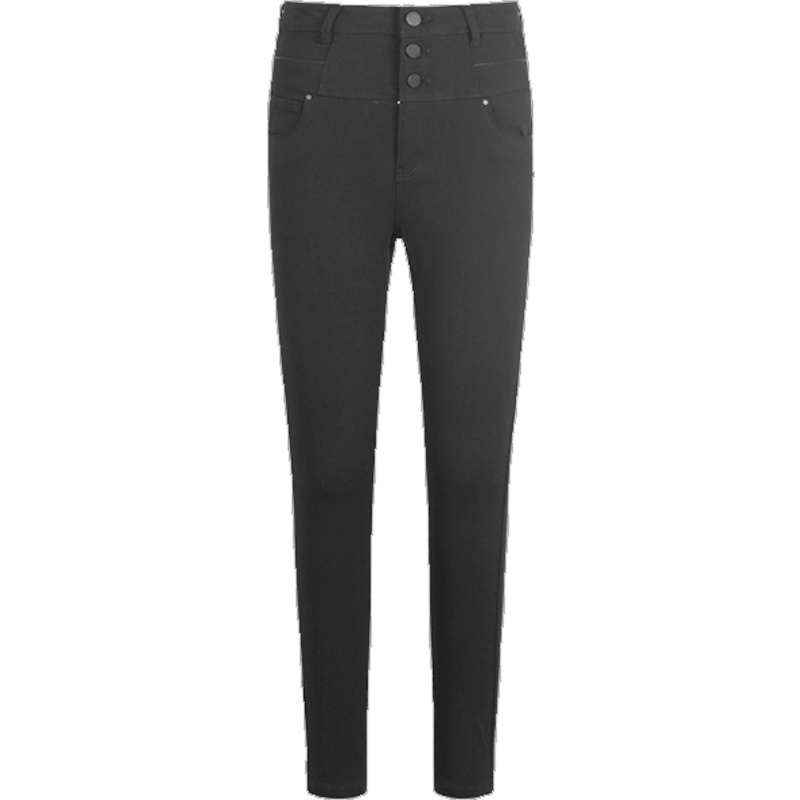 7M莫丽菲尔秋季新款黑色紧身显瘦休闲小脚裤九分铅笔裤打底裤女款70008309