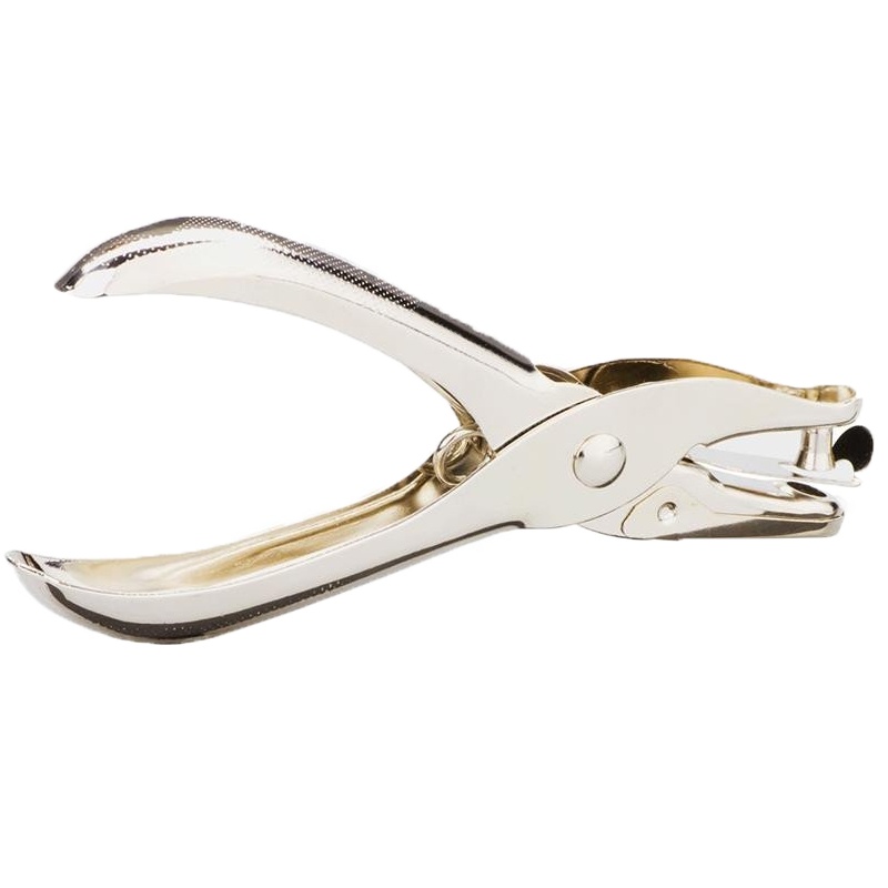 得力(deli) 0114 手握式打孔机 单孔 一次可打8页 单台装