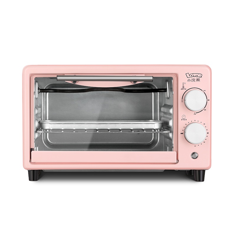 小浣熊小烤箱家用小型双层烘焙小烤箱多功能全自动面包迷你电烤箱