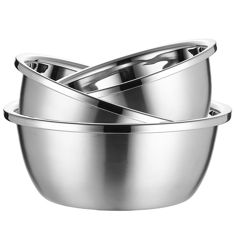 永发 30cm 脸盆 金属色