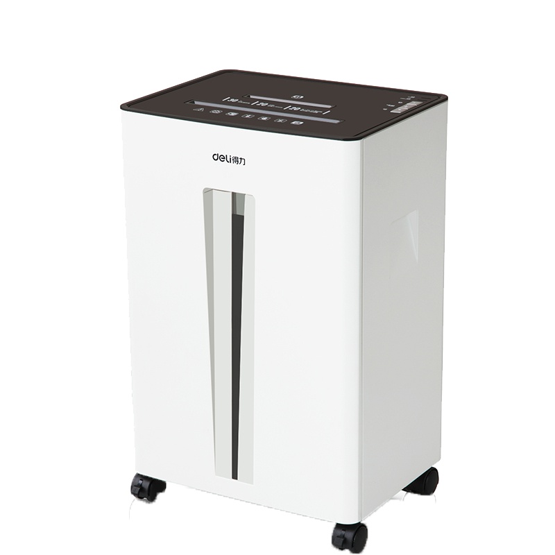 得力(deli)9918碎纸机 白色 一台装