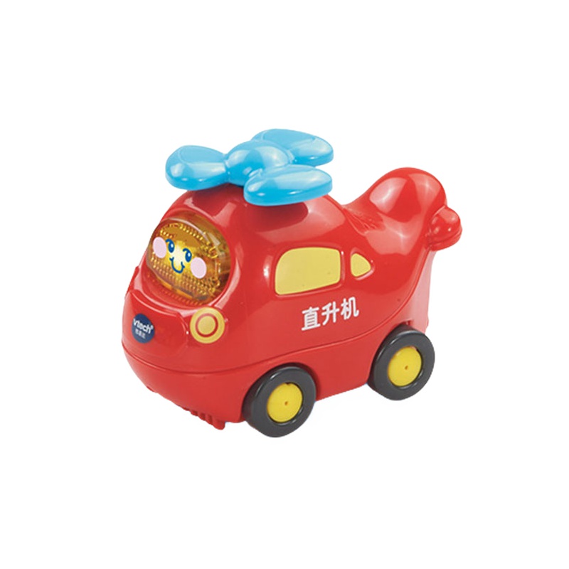 【苏宁自营】伟易达(Vtech) 神奇轨道车系列 模拟场景拼接轨道一代小车儿童益智玩具 直升机80-127018