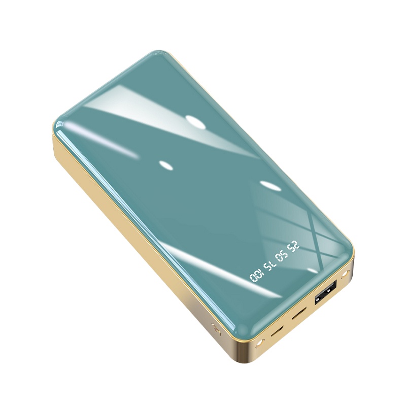 霆骁 超大足量充电宝20000毫安超薄小巧便携移动电源小米3华为苹果手机专用大容量正品自带线三合一迷你快充10000毫安