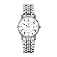 Longines 浪琴瑰丽系列 钢带商务时尚男士机械表L4.821.4.11.6