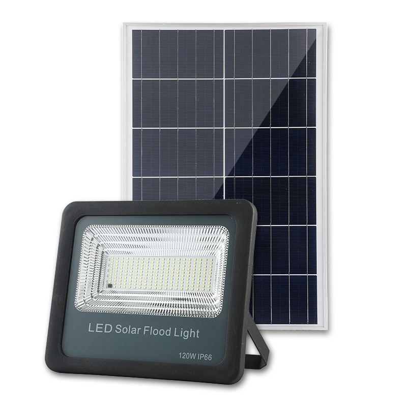 宁源分体式太阳能投光灯led家用超亮路灯防水室外灯饰道路遥控庭院灯