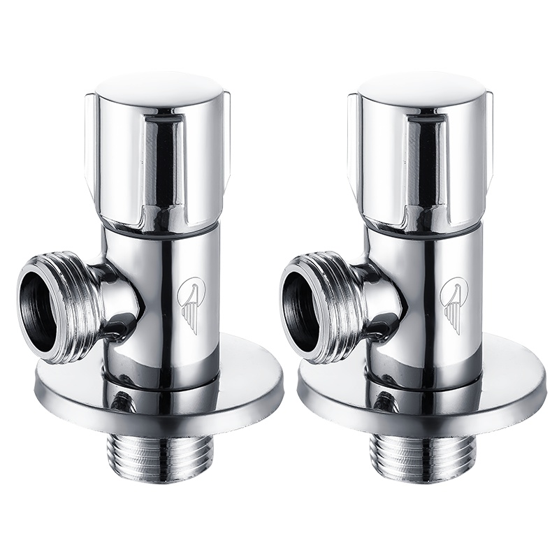 东鹏卫浴(DONGPENG)全铜角阀 冷热八字阀 三角阀止水阀进水阀脚阀 4分角阀水阀热水器阀门开关 全铜角阀(单双个)