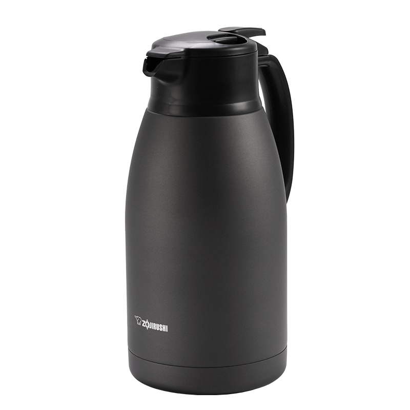 象印(ZO JIRUSHI)不锈钢真空保温壶SH-HS19C大容量家用保温瓶热水瓶暖壶咖啡壶办公水壶 1.9L