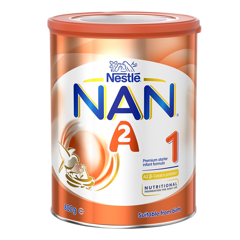 NESTLE雀巢能恩NAN A2婴幼儿奶粉1段 800g (0-6个月)