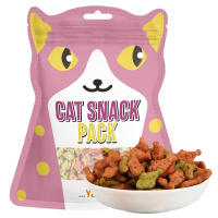 亚禾 猫饼干160g(80g*2袋) 猫薄荷 猫用 小鱼饼干 猫零食 小鱼干