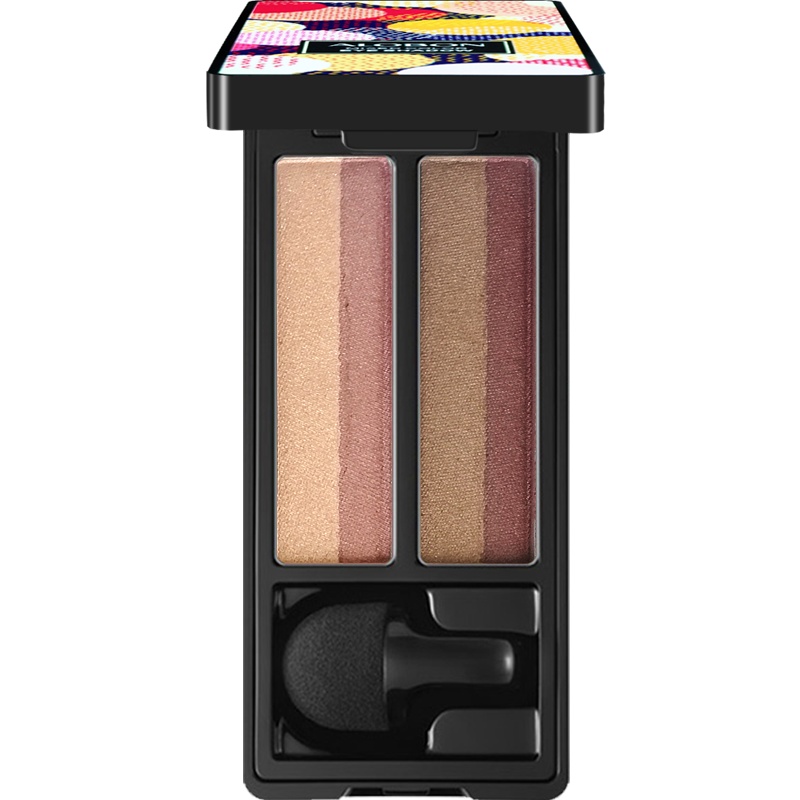 雅邦(ALOBON)小蘑菇懒人混色眼影 暖棕大地2.2g*2 #04暖棕大地(一抹上色 一按成妆)