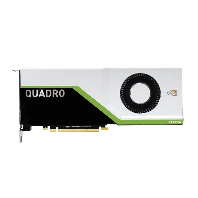 丽台(LEADTEK)NVIDIA Quadro RTX5000 16G GDDR6 256bit/448GBps/CUDA核心3072 实时光线追踪/渲染专业显卡