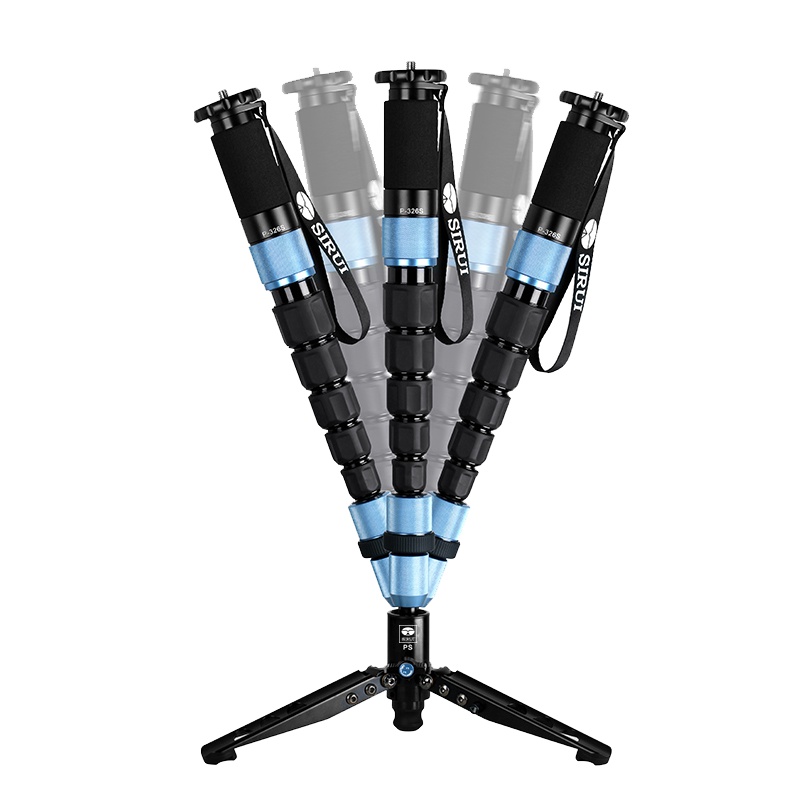 思锐(SIRUI)P326SR 单反相机摄影摄像独脚架 碳纤维便携单角架支撑