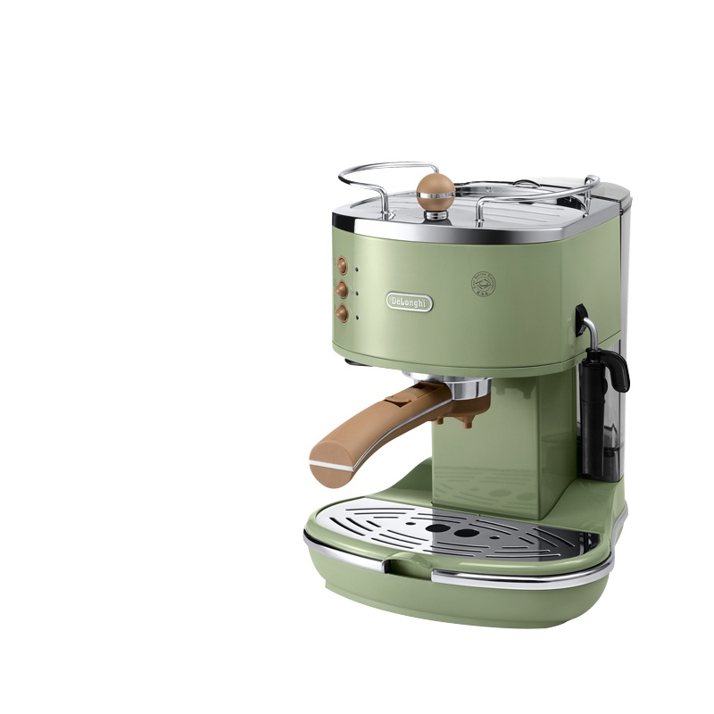 德龙(DeLonghi) ECO310.VGR 咖啡机 半自动咖啡机 手磨咖啡机 家用煮咖啡机 商用咖啡机 意式咖啡机