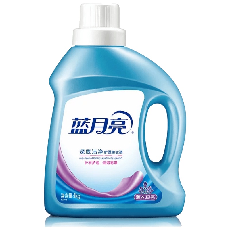 洗衣液 薰衣草香 深层 洁净 机洗 专用洗衣液瓶装家用1kg正品