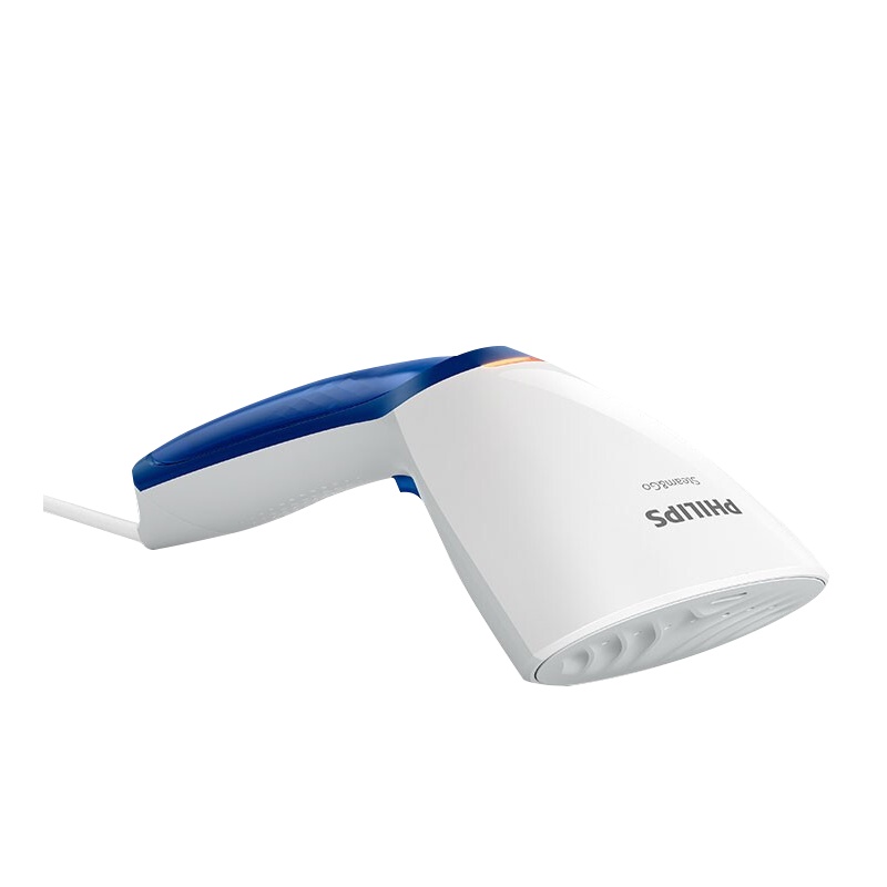 飞利浦(Philips)便携式挂烫机GC351/28 蒸汽电熨斗1000w高温蒸汽0.07L手持家用迷你挂式熨烫刷