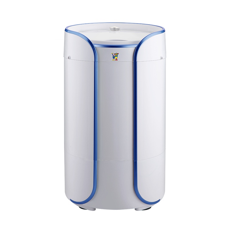 小鸭 3.8公斤迷你洗衣机大容量小型母婴儿童单身内衣裤单桶洗被套洗袜机 WPF418L 雾霾蓝