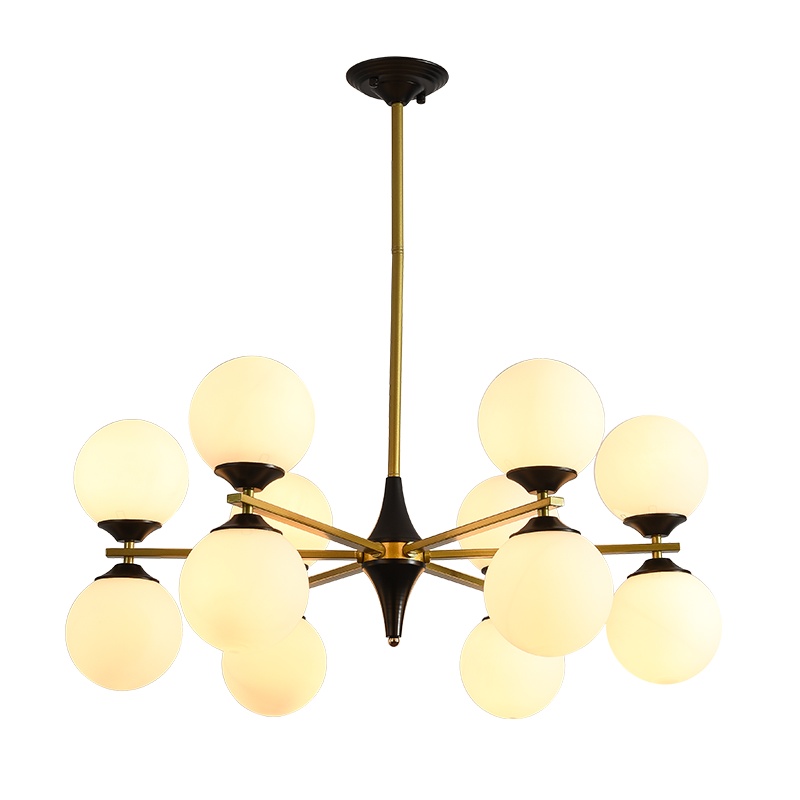 七只蚂蚁 北欧灯客厅灯餐厅吊灯 简约现代创意时尚铁艺咖啡吧台灯马卡龙灯具其他 带木马卡龙彩色吊灯多头铁艺 吊灯具9022