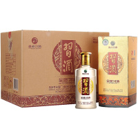 茅台集团贵州习酒 金质 53度500ml*6瓶 整箱酱香型白酒 習酒(XI LIQUOR)(新老包装随机发)