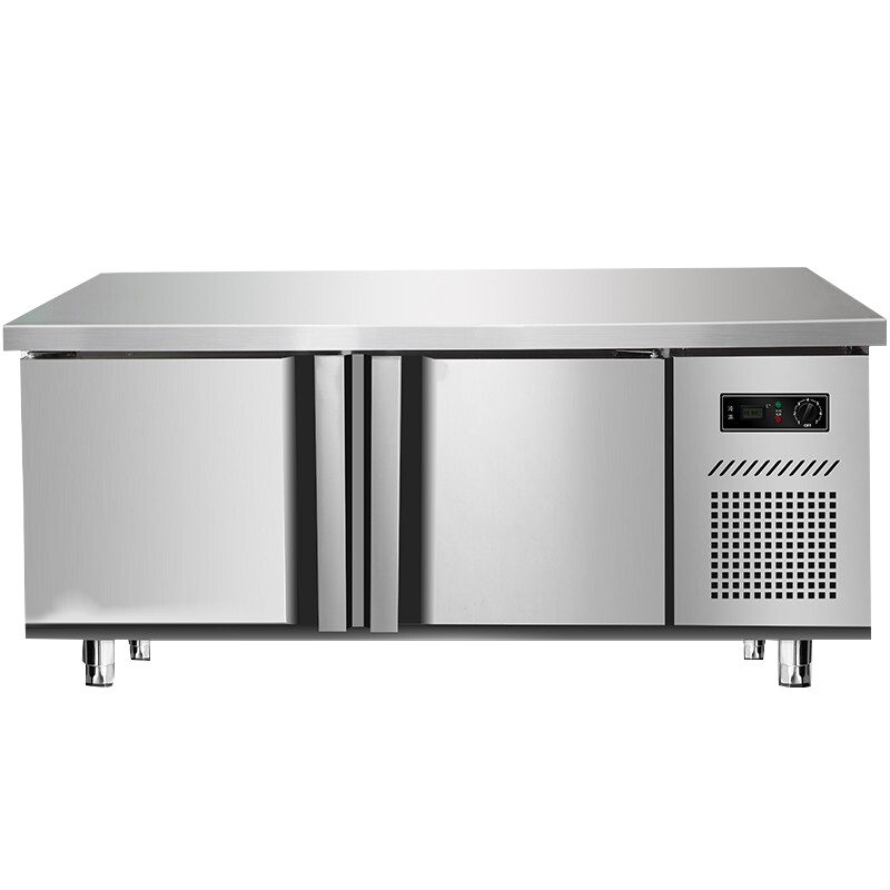 德玛仕 商用不锈钢冷藏柜操作台 冷柜冷冻保鲜工作台奶茶店冰箱 工作台全冷藏 TDC-12A-1.2x0.6x0.8