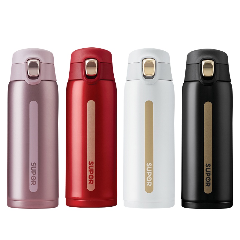 苏泊尔保温杯 AIR轻量保温杯不锈钢茶水杯居家休闲办公学生真空杯便携泡茶杯女士高颜值学生礼物泡茶水杯子 KC50CQ20