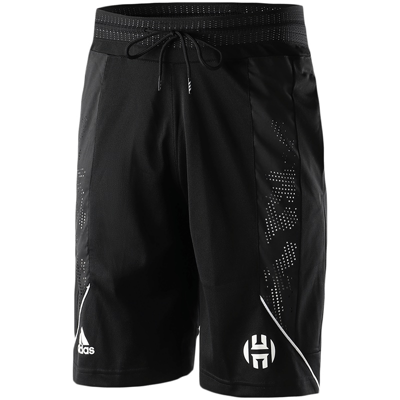 阿迪达斯男服运动短裤哈登篮球透气训练比赛运动服DZ0597