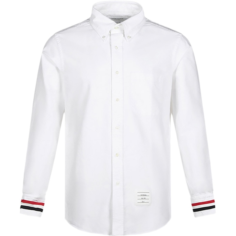THOM BROWNE 汤姆·布朗 男士棉质长袖衬衫 MWL289A 00139