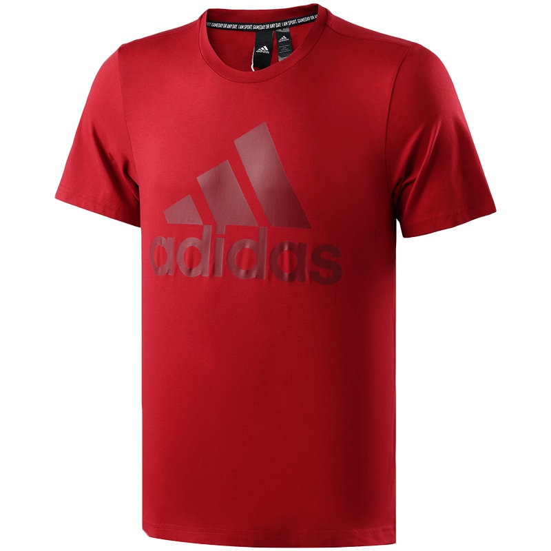 阿迪达斯男服短袖T恤运动休闲服装EB5244