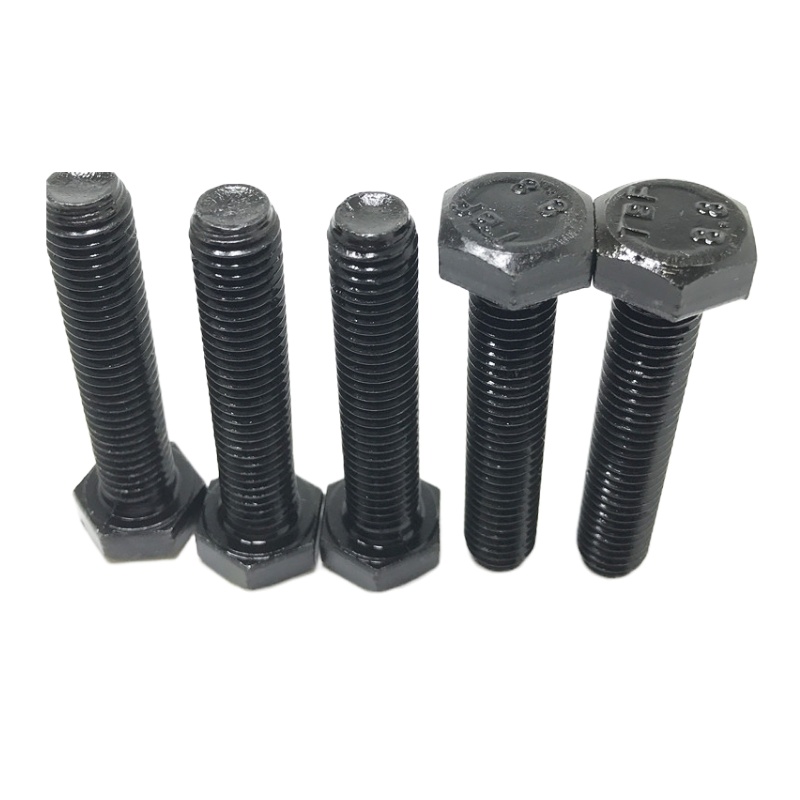 重齿 M8*50 6方普通螺栓 8.8级 带螺帽 螺栓（条）