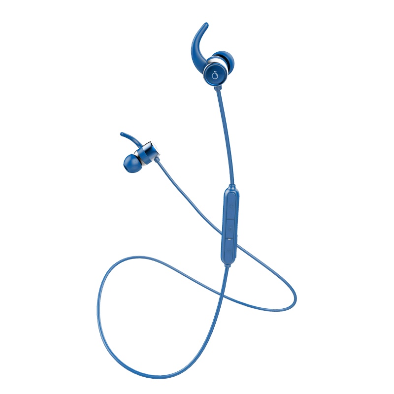 doodo杜多TD006颈挂版 彼岸蓝 磁吸入耳式 无线运动蓝牙线控耳机 手机耳机 音乐耳机 带麦可通话 蓝色