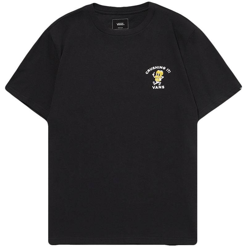 VANS范斯男装运动服休闲短袖T恤VN0A4UQPBLK