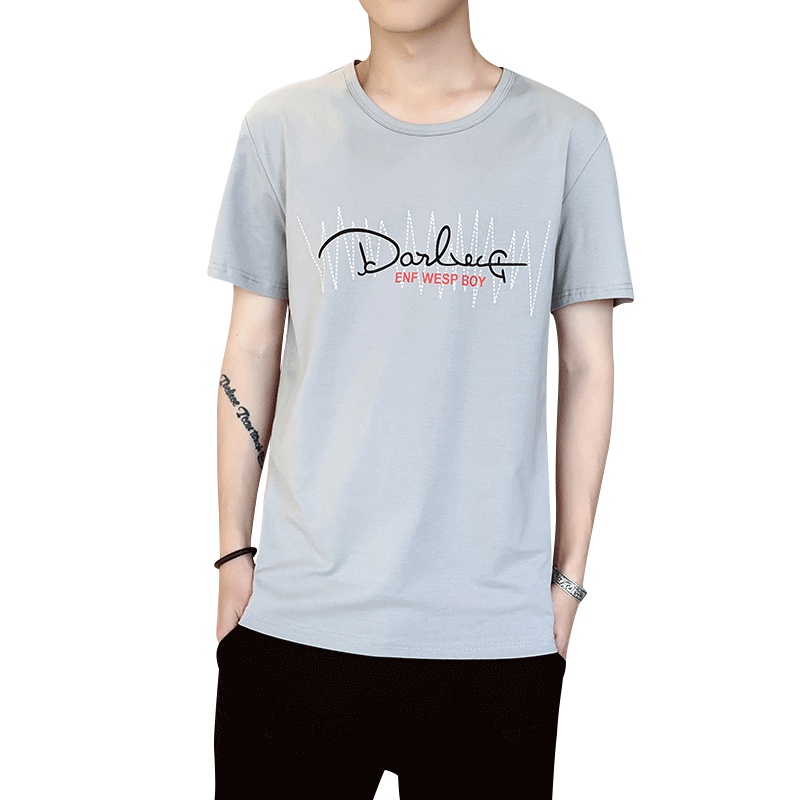 稻草人(Mexican)T恤男短袖圆领夏季男装体桖青春简约棉潮牌潮流半袖打底衫