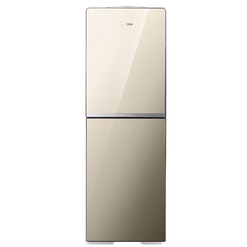 美的(Midea)YR1518S-X 饮水机 立式家用办公温热型双封闭门旋钮式饮水器 摩卡金单台装
