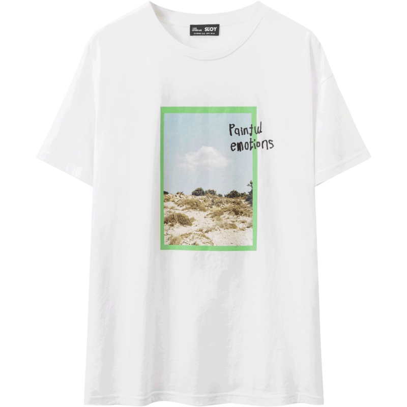 OtherMix纯棉T恤女绿环保系列2021年新款ins潮春季宽松短袖打底衫