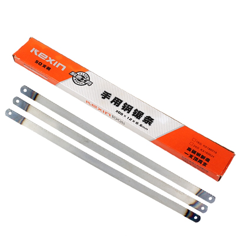 科信(kexin) 手用钢锯条 木工锯锯片锯条 24齿 100条 KX180024