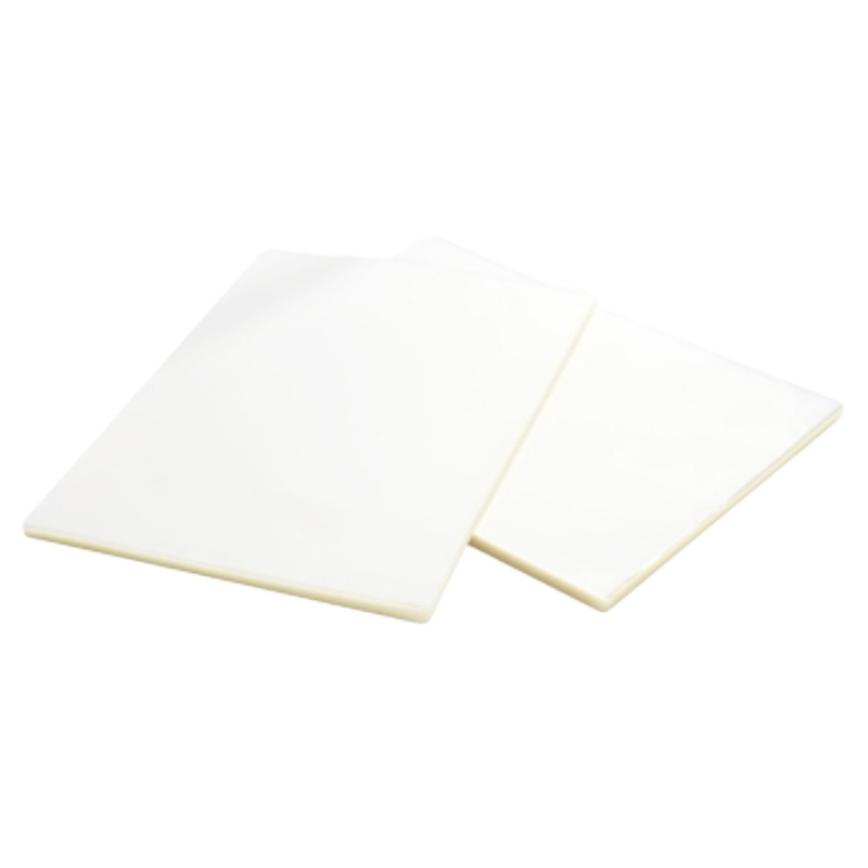 得力(deli)3819护卡膜(透明)(100片/包)220x305mm A4塑封膜塑护卡膜 两包装