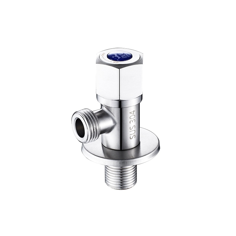 优勤304不锈钢角阀六角加厚加长止水阀