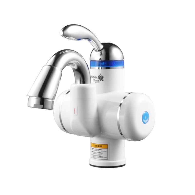 海尔电热水龙头快速热即热式加热快速过水热卫生间热水器家用小型款需插电HSW-X30D2下进水款