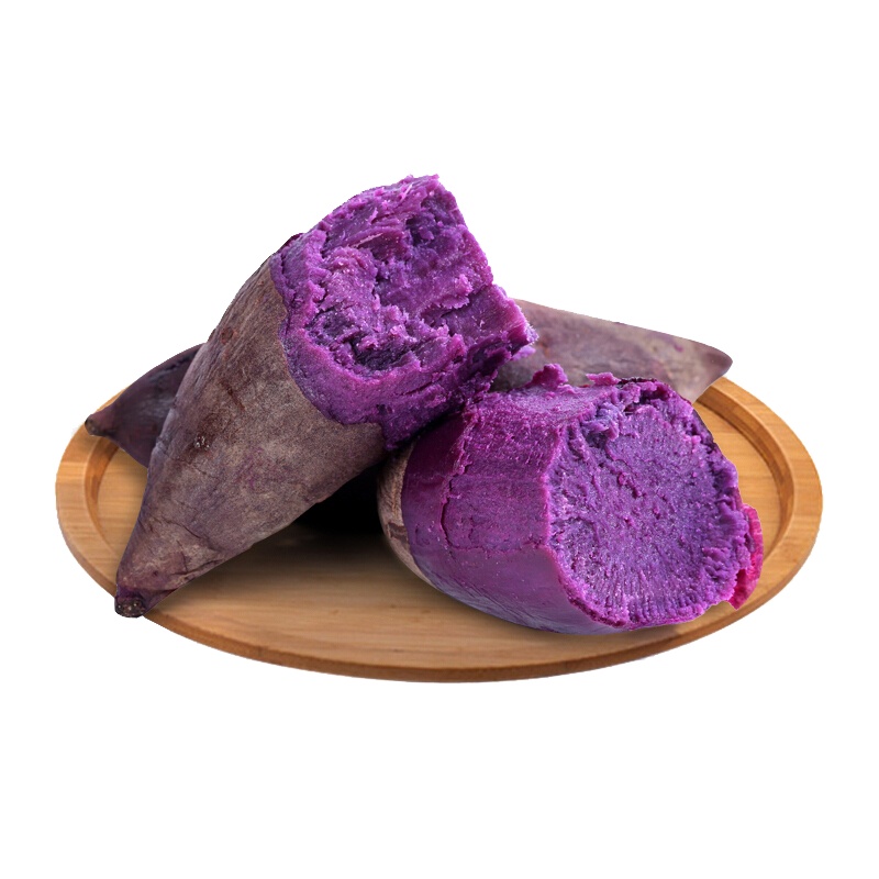 沙地紫薯 新鲜紫薯 新鲜蔬菜 农家自种 5斤装 香甜可口 单果约3-8两