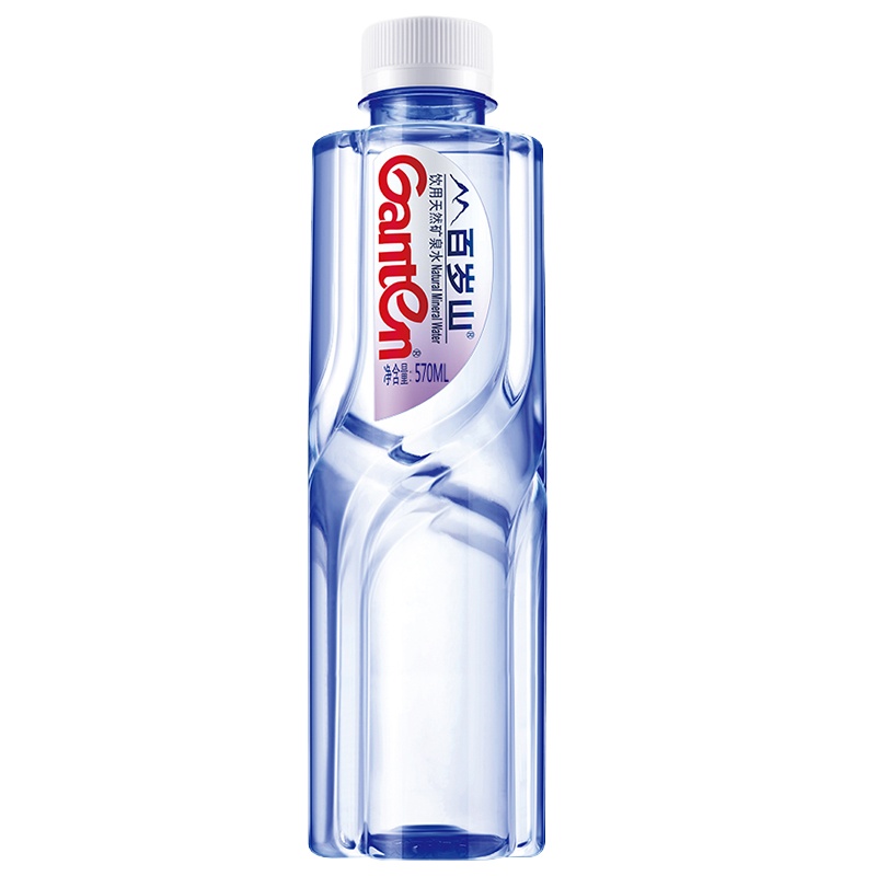 百岁山天然矿泉水570ml*24瓶整箱 天然饮用水