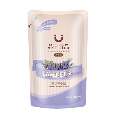 苏宁宜品 深层洁净薰衣草洗衣液500ML*1袋