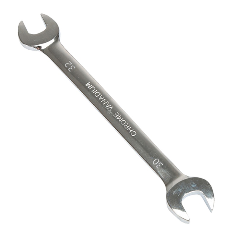 万克宝镜面全抛光双开扳手优质铬钒钢扳手 30*32mm W073021