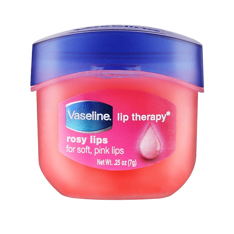 凡士林 修护润唇膏lip care柔滑保湿滋润7g 2罐 玫瑰经典随机发货