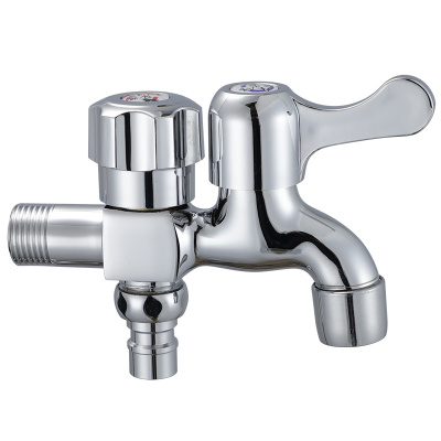 阳台三通一进二出一分二双用双头双出水两用洗衣机双水龙头