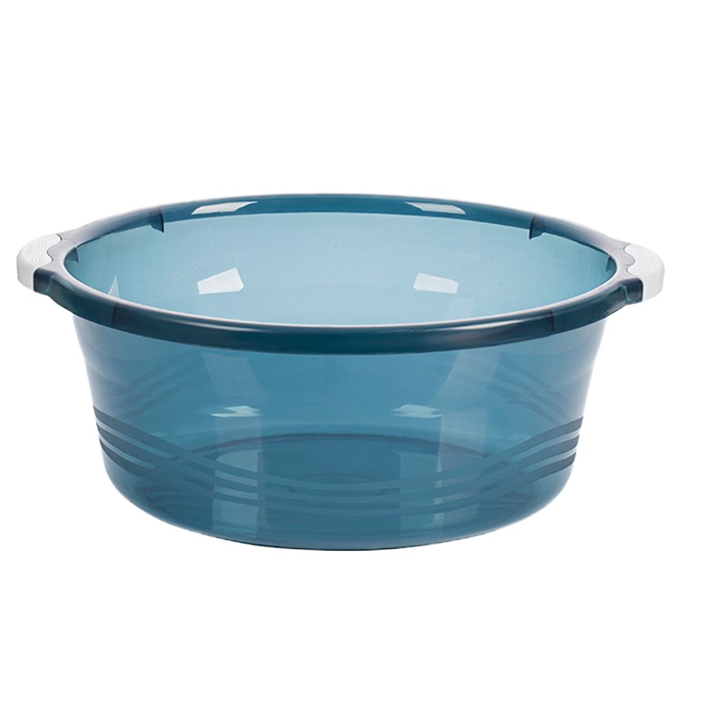 茶花CHAHUA 塑料盆洗脸盆35CM把手防滑盆 03421K