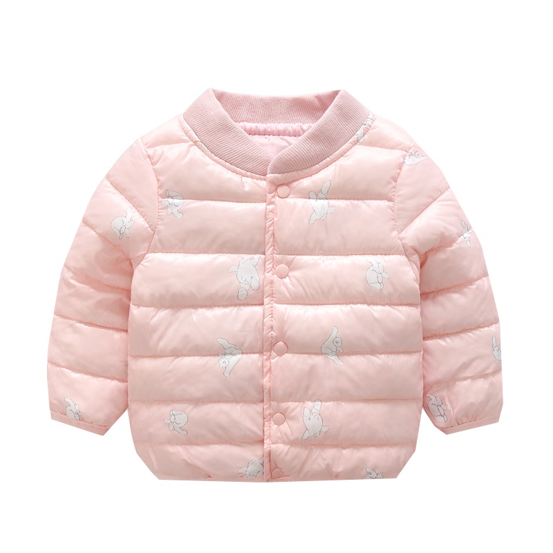 2019胖胖象秋冬新款男女童BY10花色加厚保暖中小童棉外套