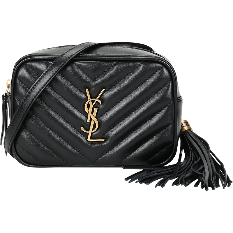 SAINT LAURENT 圣罗兰 20fw秋冬款 女士皮革胸包斜挎包腰包 614031 DV707