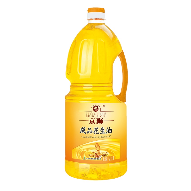 京狮(LIONLIKE EDIBLE OIL) 花生油 2.5L