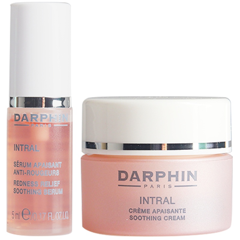 朵梵(Darphin)多效舒缓面霜5ml+朵梵(Darphin)多效舒缓精华液5ml